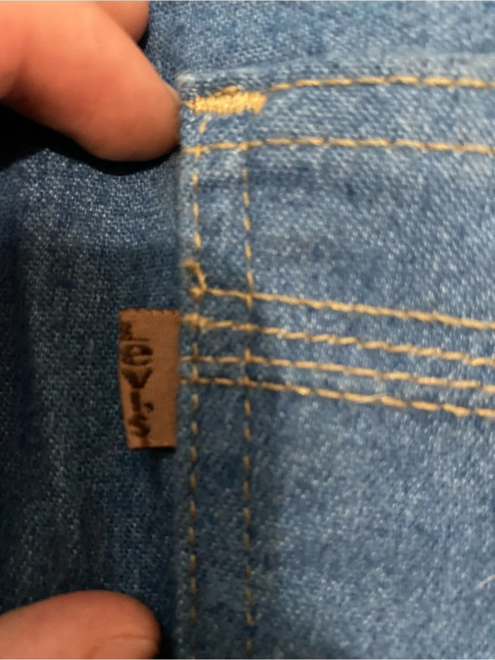 Levi's Men's Dark Blue Bootcut Jeans